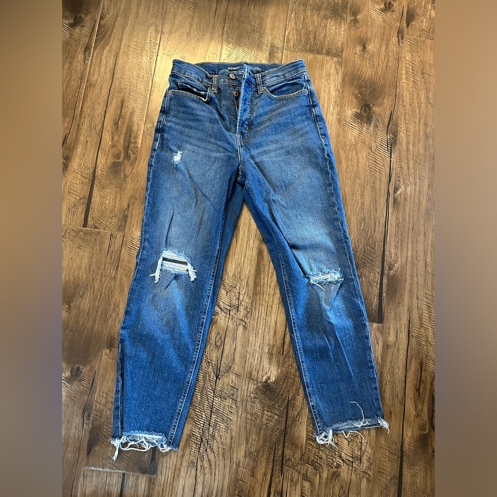 Old Navy Hi Rise Straight Jeans size 4